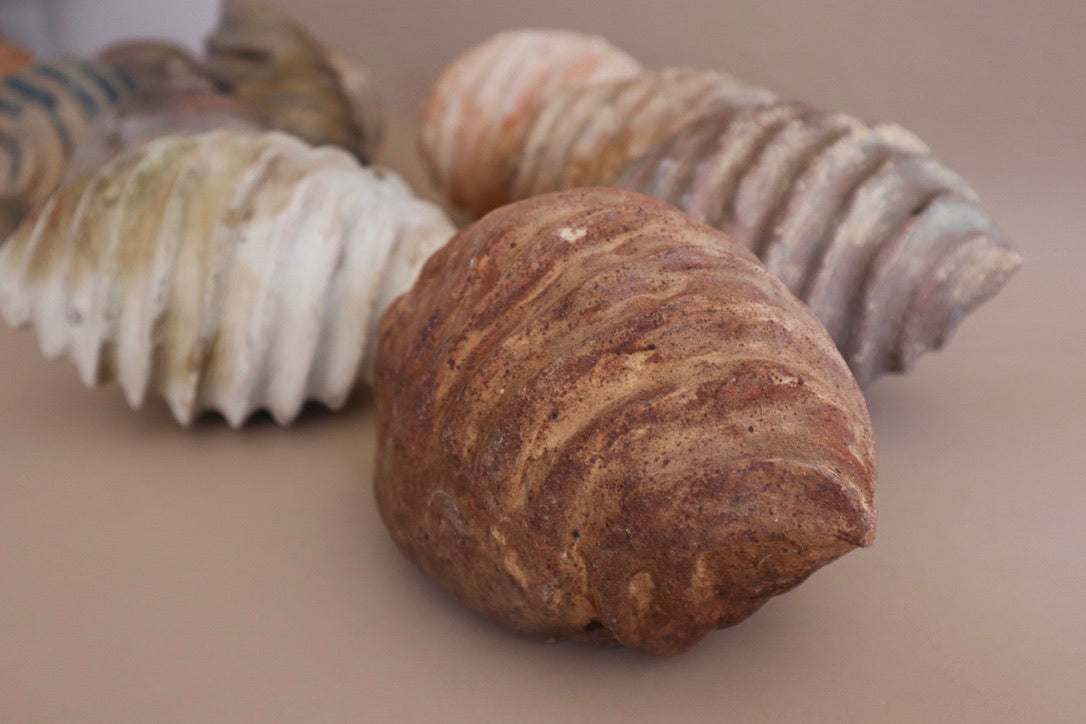 1960s Vintage Collection of 11 Clay Swirls