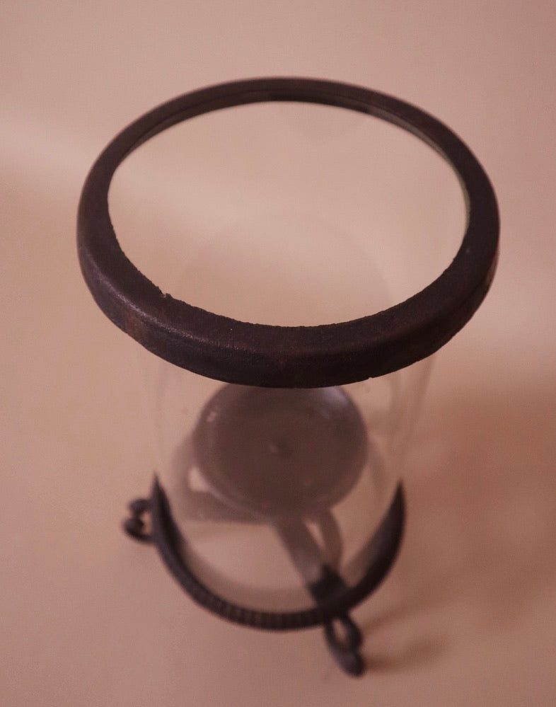 Iron & Glass Candle Votive