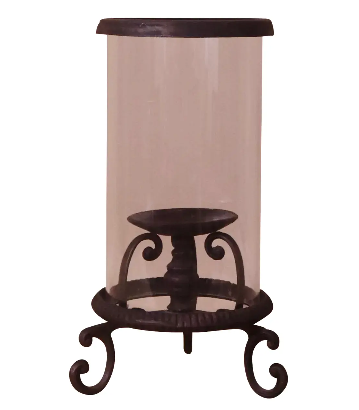 Iron & Glass Candle Votive