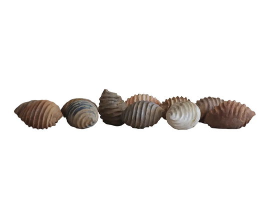 1960s Vintage Collection of 11 Clay Swirls