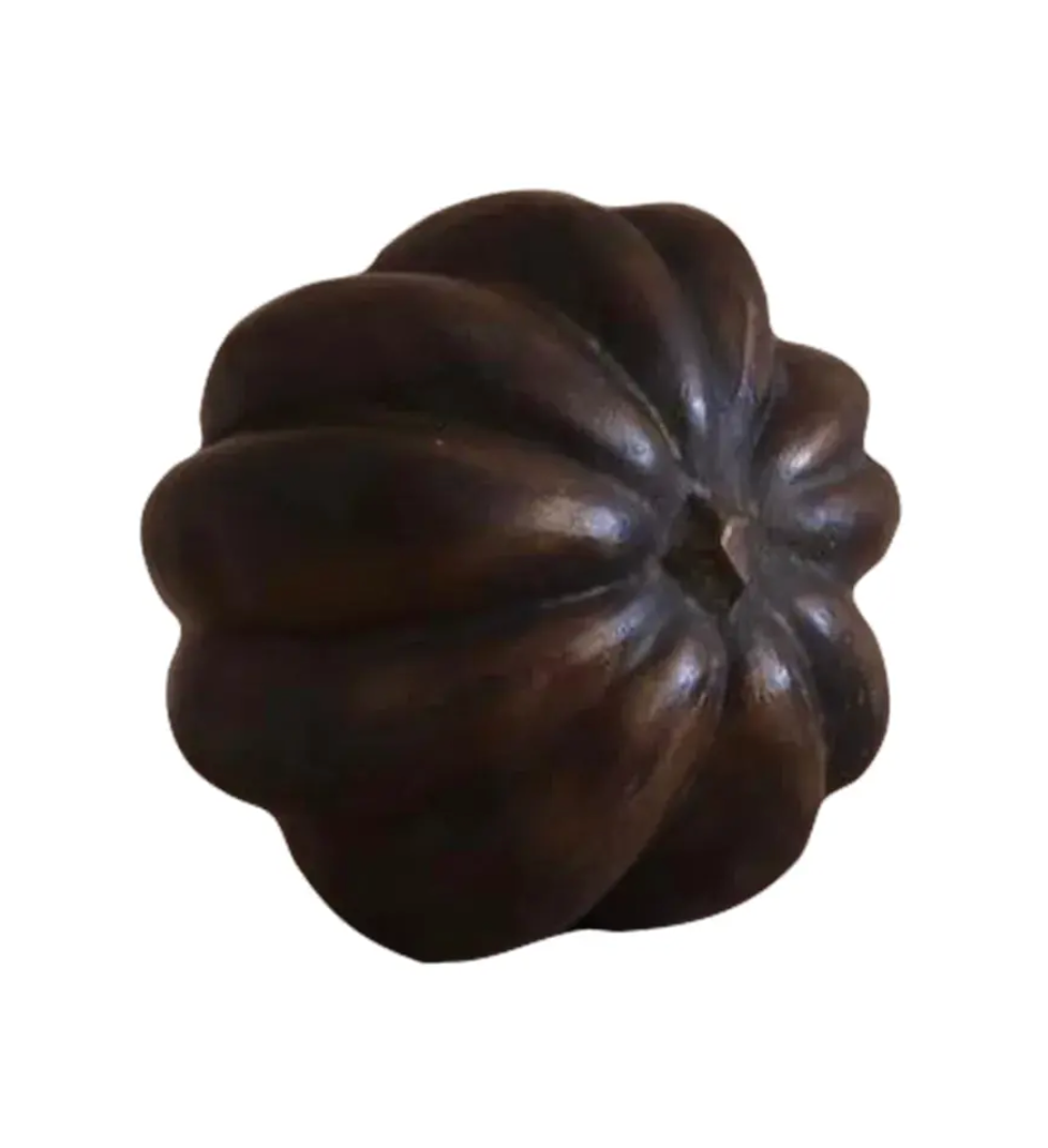 1960s Vintage Mid Century Cast Iron Gourd