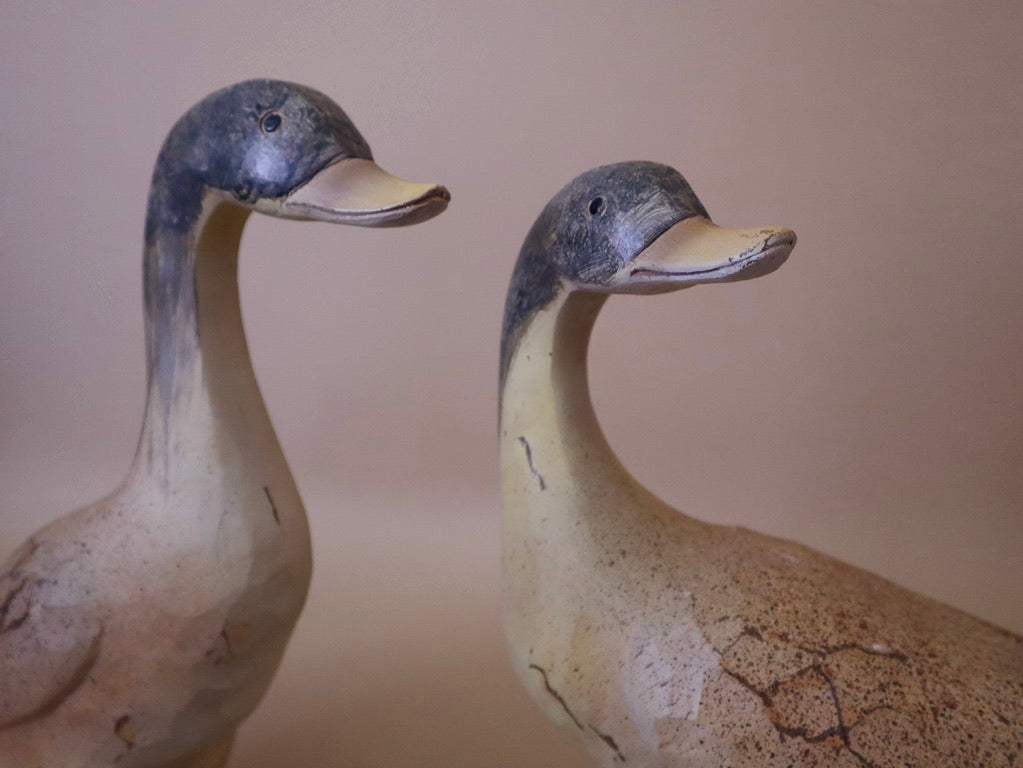 Rustic Duck Figures