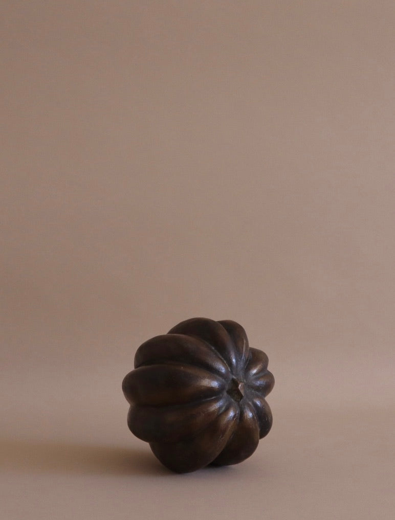 1960s Vintage Mid Century Cast Iron Gourd