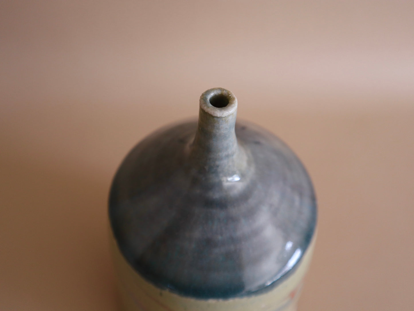 1960 Vintage Midcentury Studio Pottery Stem Vase