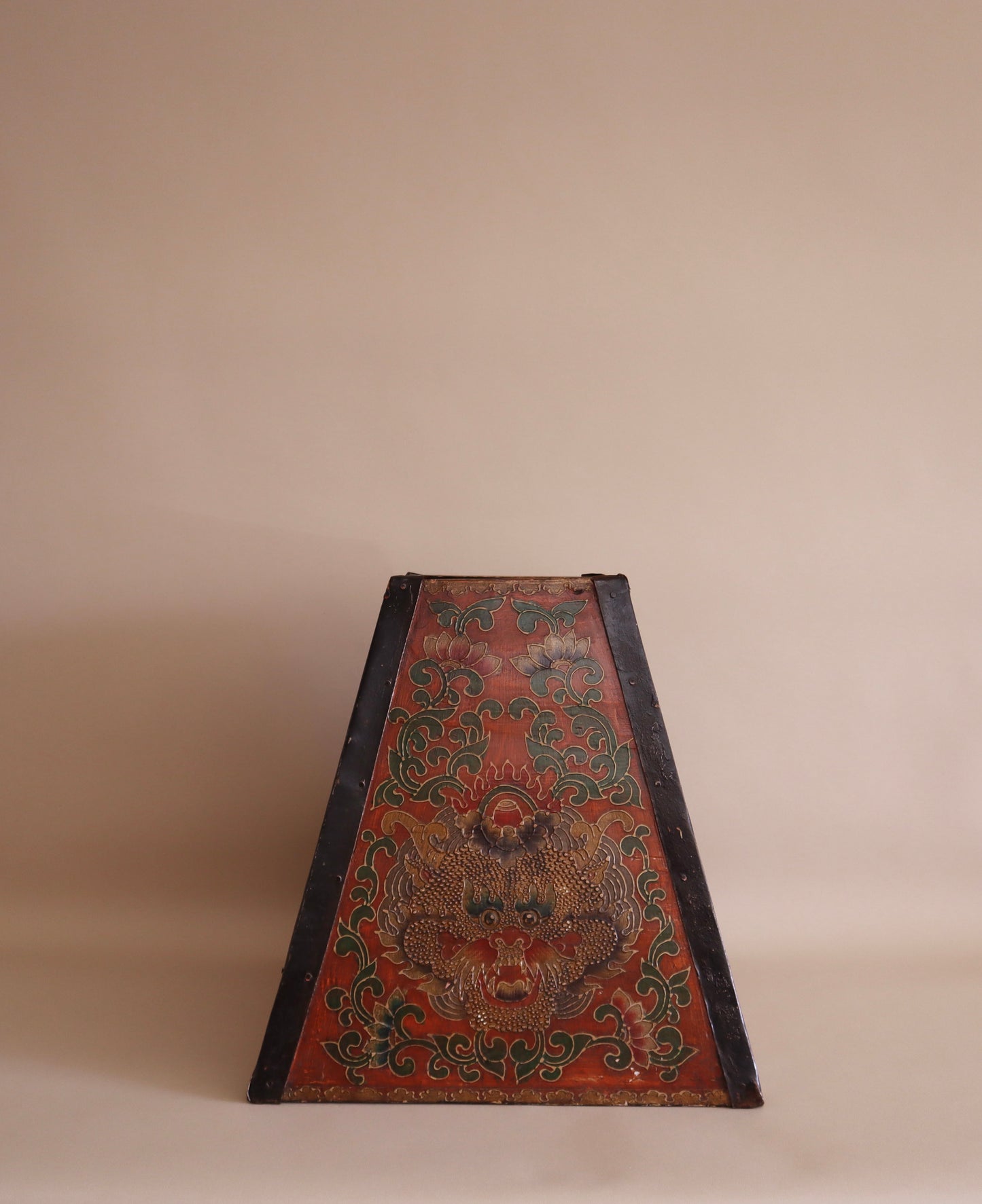 Vintage Tibetan Tapered Bucket