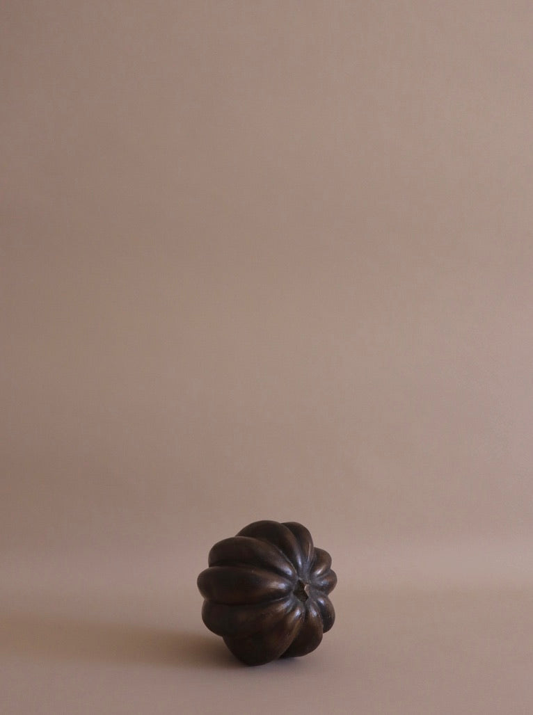 1960s Vintage Mid Century Cast Iron Gourd