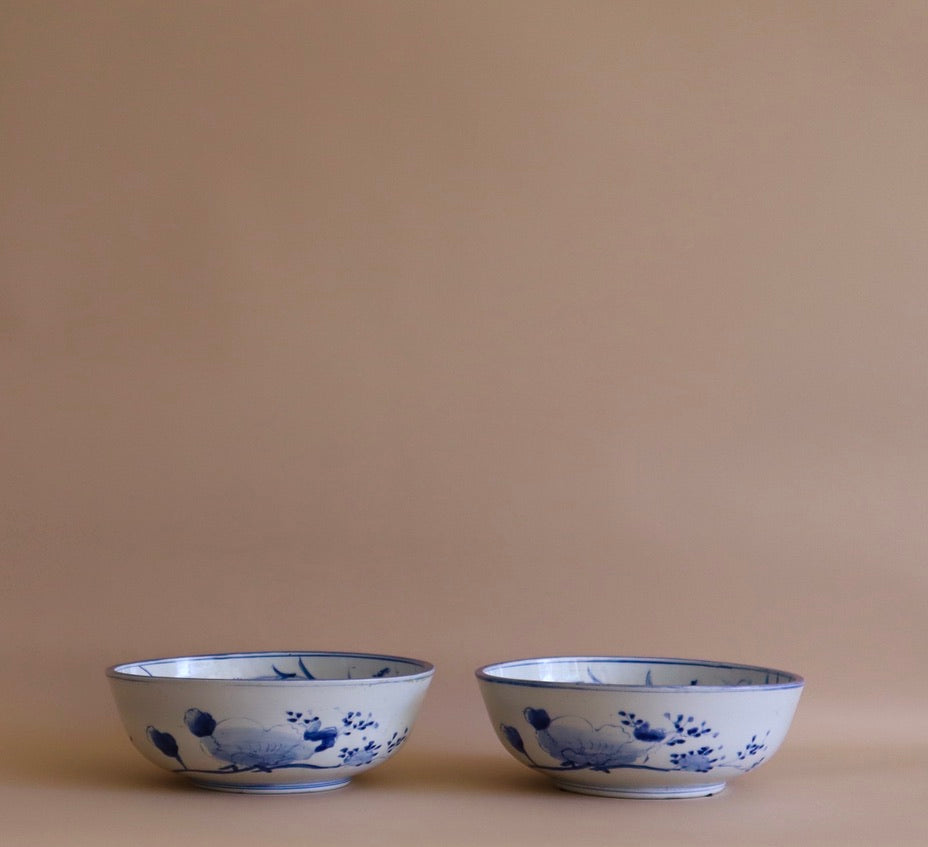 A Pair of Late 20th Century Japanese Bowls