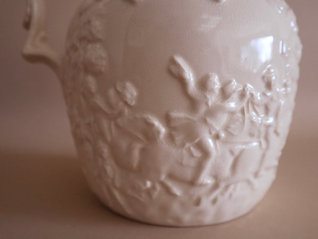 Antique Horse-Handle Pitcher Made in England by Wood