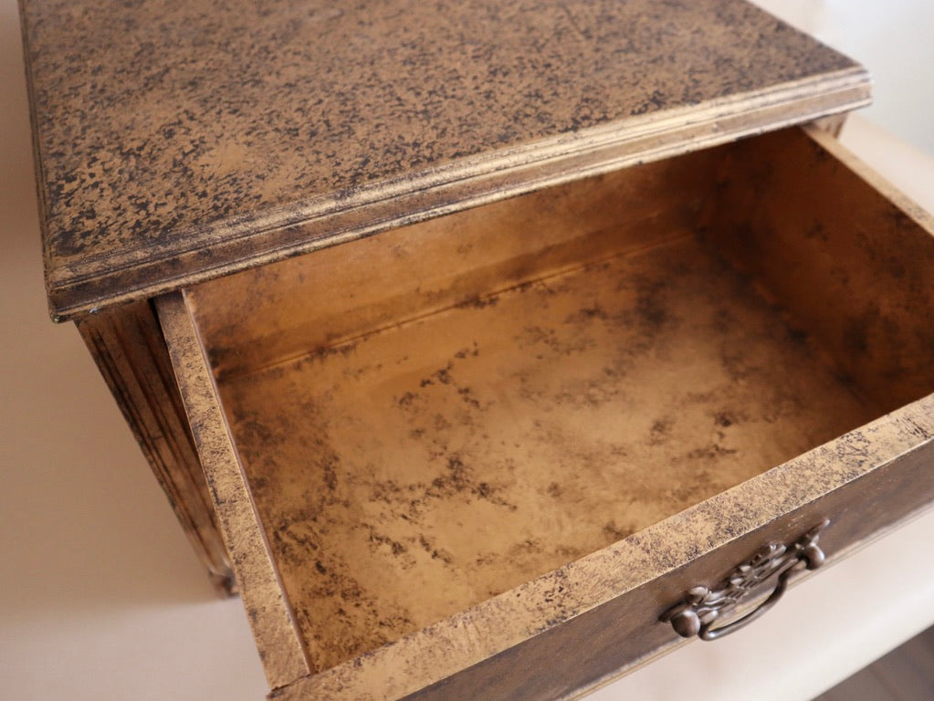 Antique 2-Drawer Sewing Box