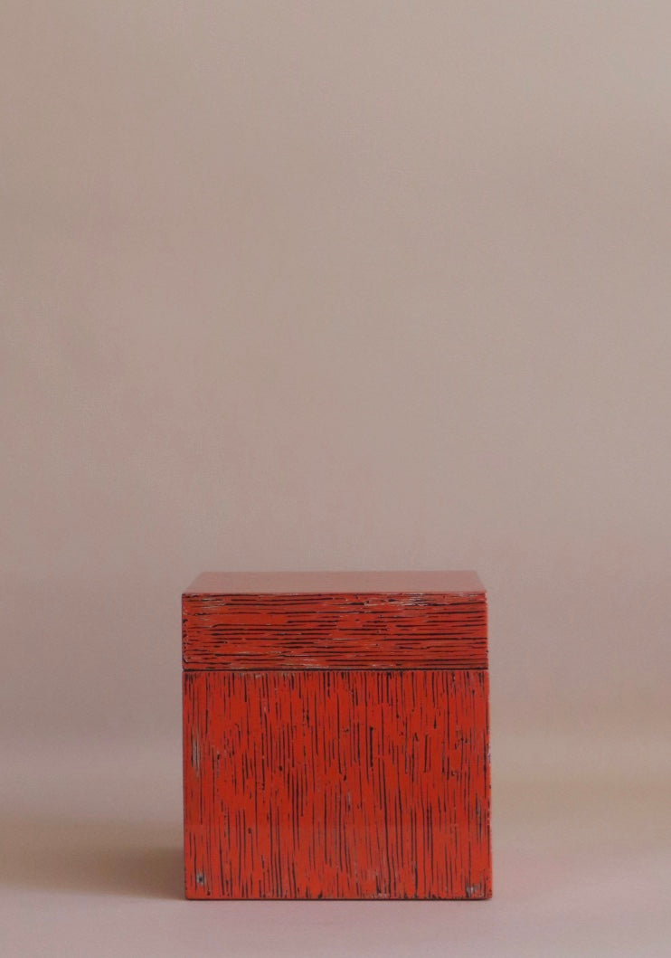 Med Tangerine Lacquer Box