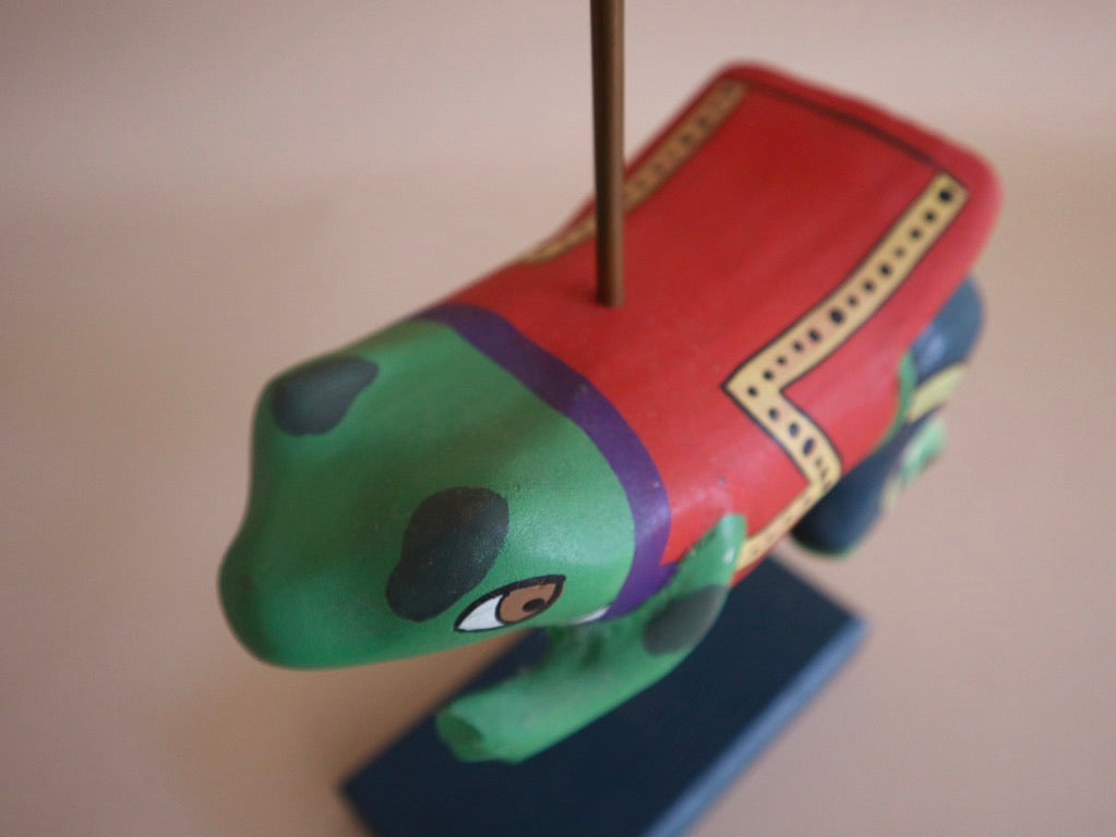 Vintage Carousel Frog