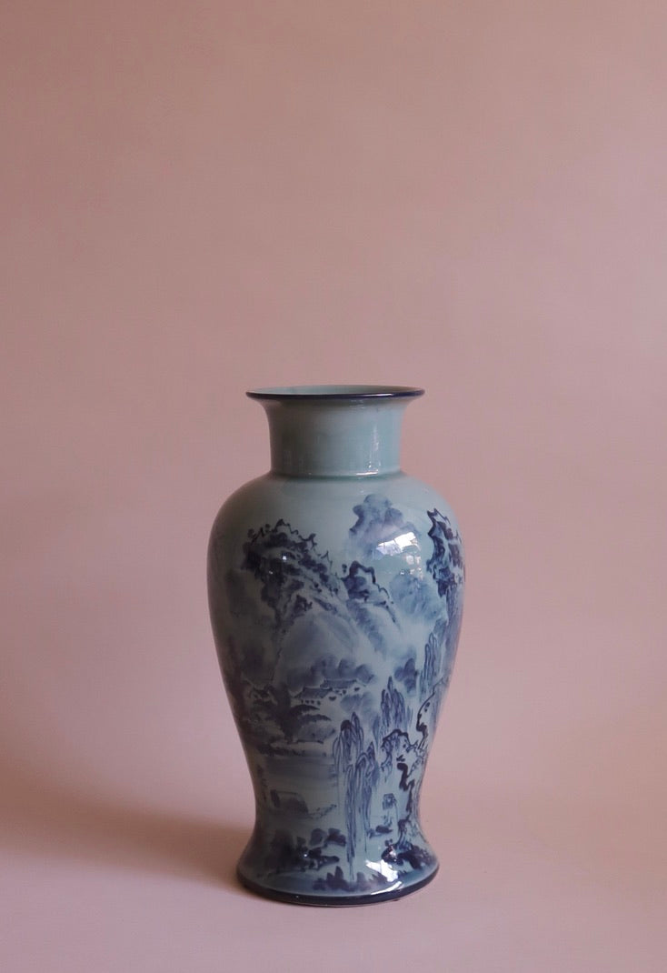 1980s Chinese Ceramic Vase