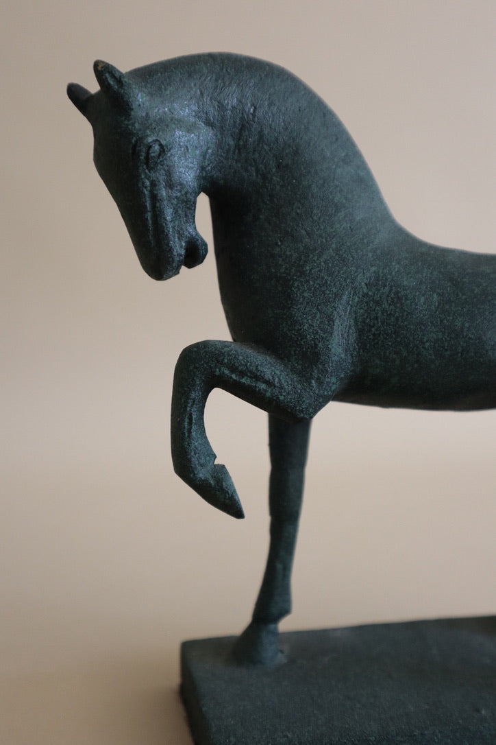1980s Horse Statuette