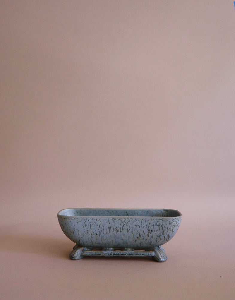 Vintage Signed Studio Pottery Dish