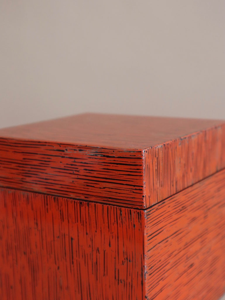 Med Tangerine Lacquer Box