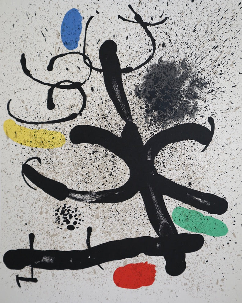 1971 Joan Miró Print for Derrière Le Miroir
