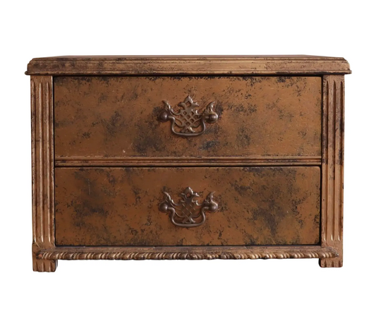 Antique 2-Drawer Sewing Box