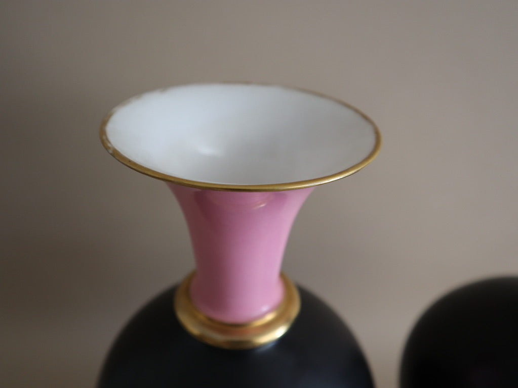 Antique (1910's) European Sèvres Porcelain Vases, a Pair