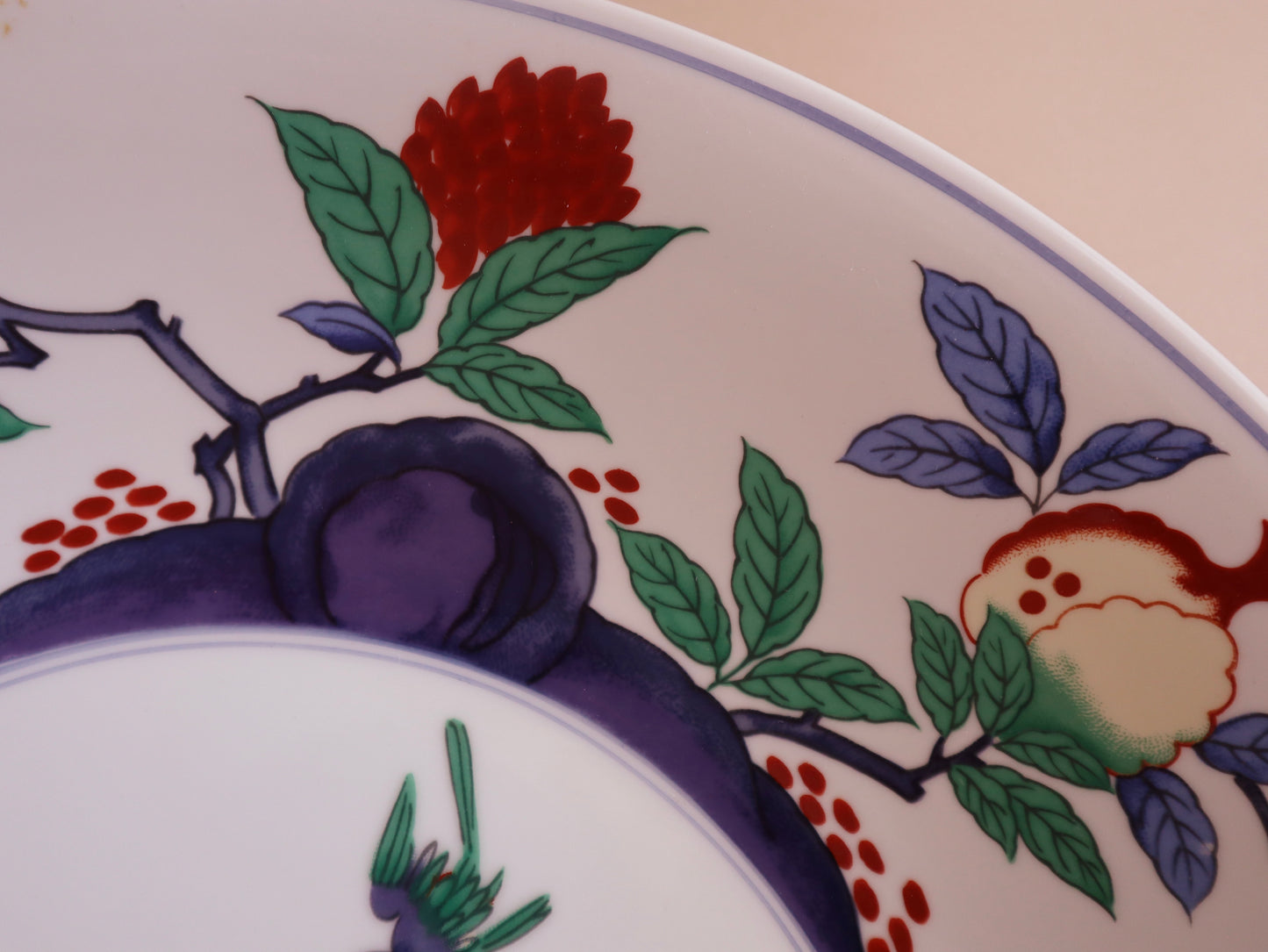 Oversized Vintage Chinese Serving Bowl