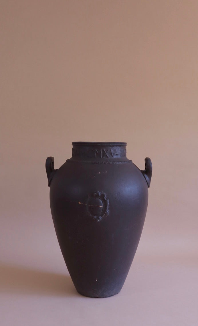 1910s XL Roman Outdoor Urn Planter