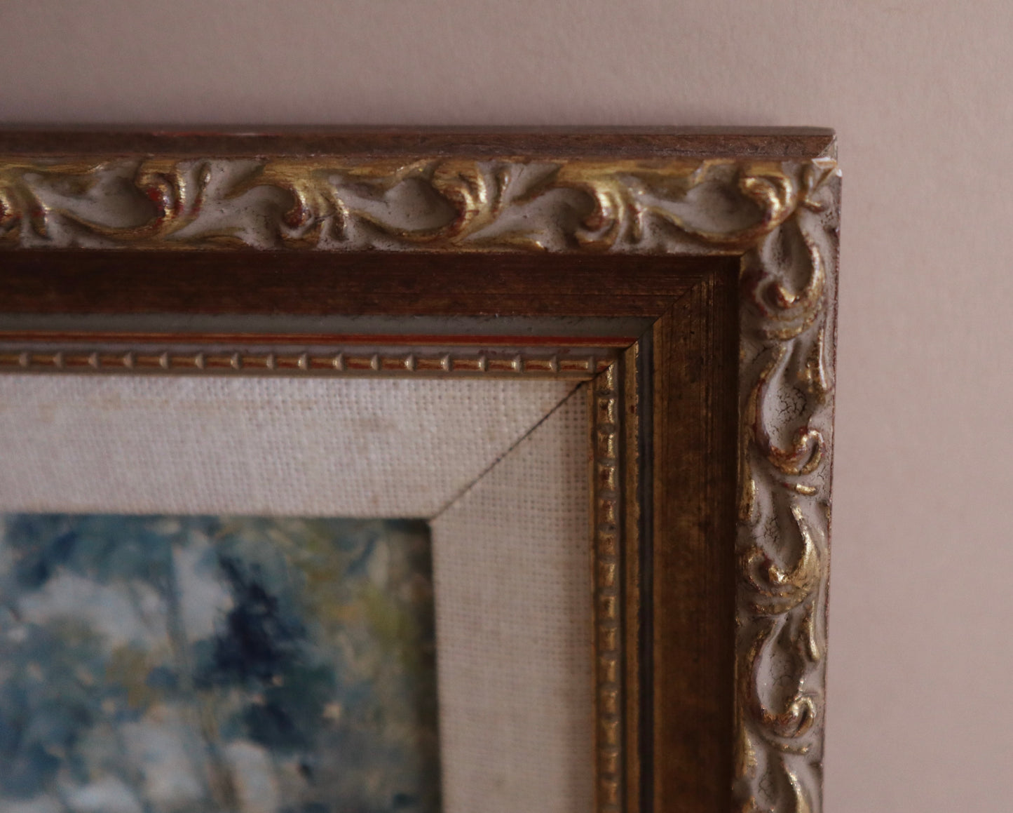 Vintage Oil Landscape Painting