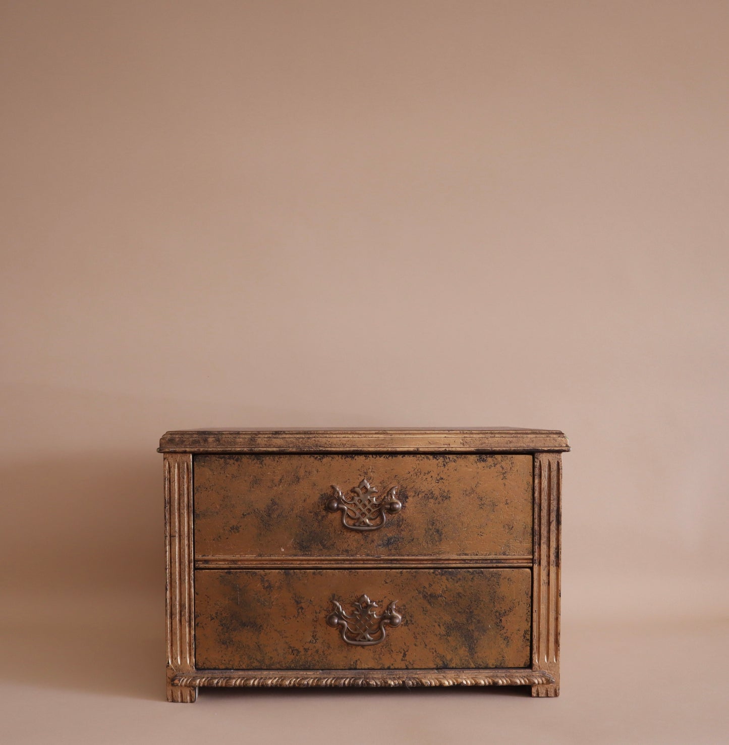 Antique 2-Drawer Sewing Box