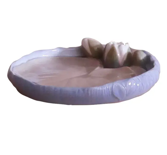 Danish Porcelain Lily Pad Dish by Bing & Grøndahl