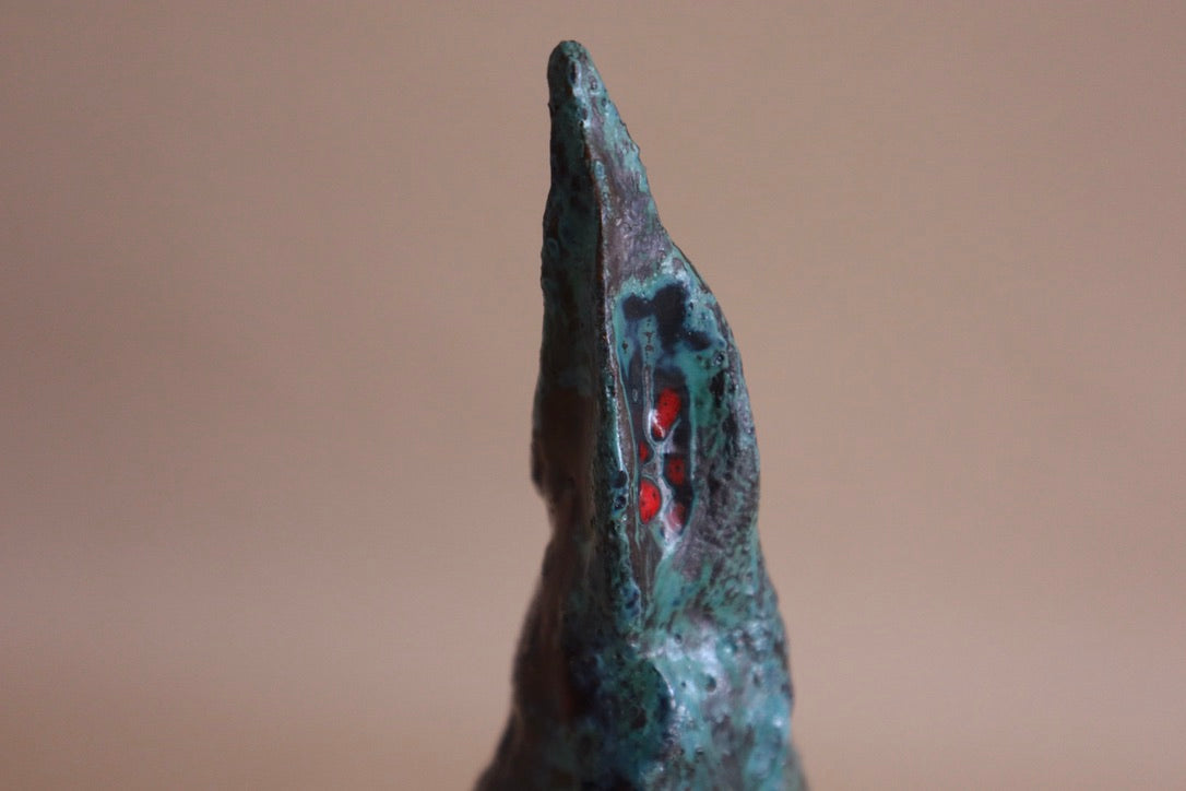 1960s Abstract Brutalist Clay Sculpture