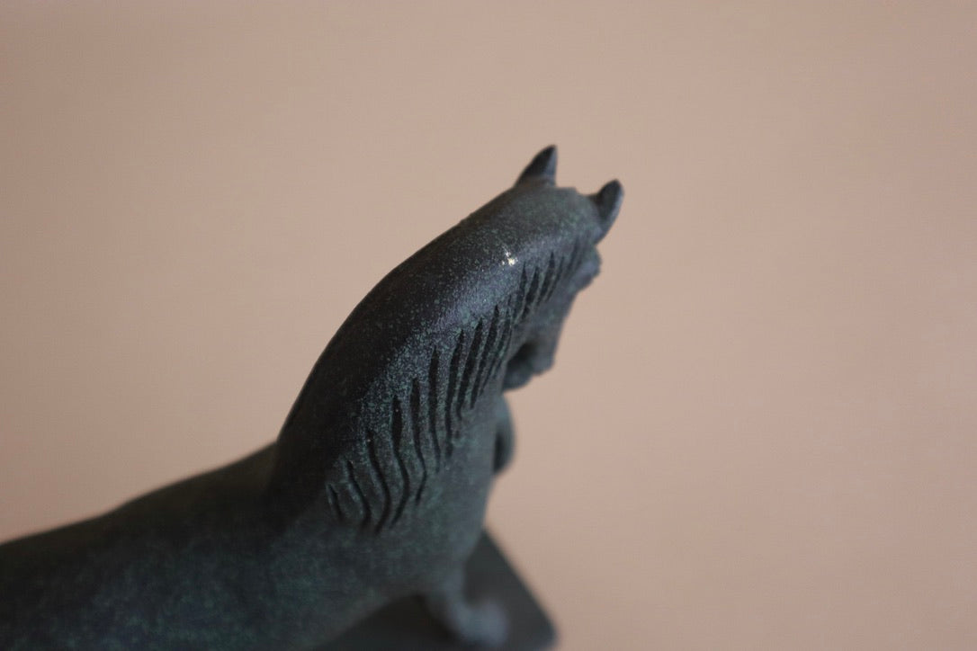 1980s Horse Statuette