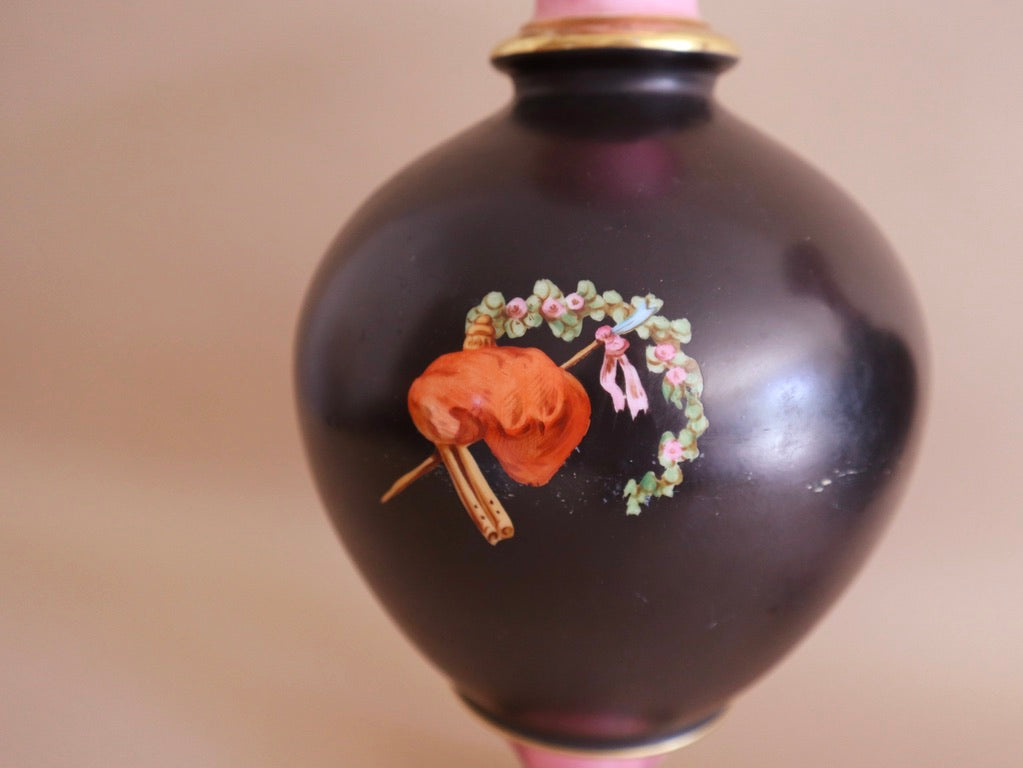 Antique (1910's) European Sèvres Porcelain Vases, a Pair