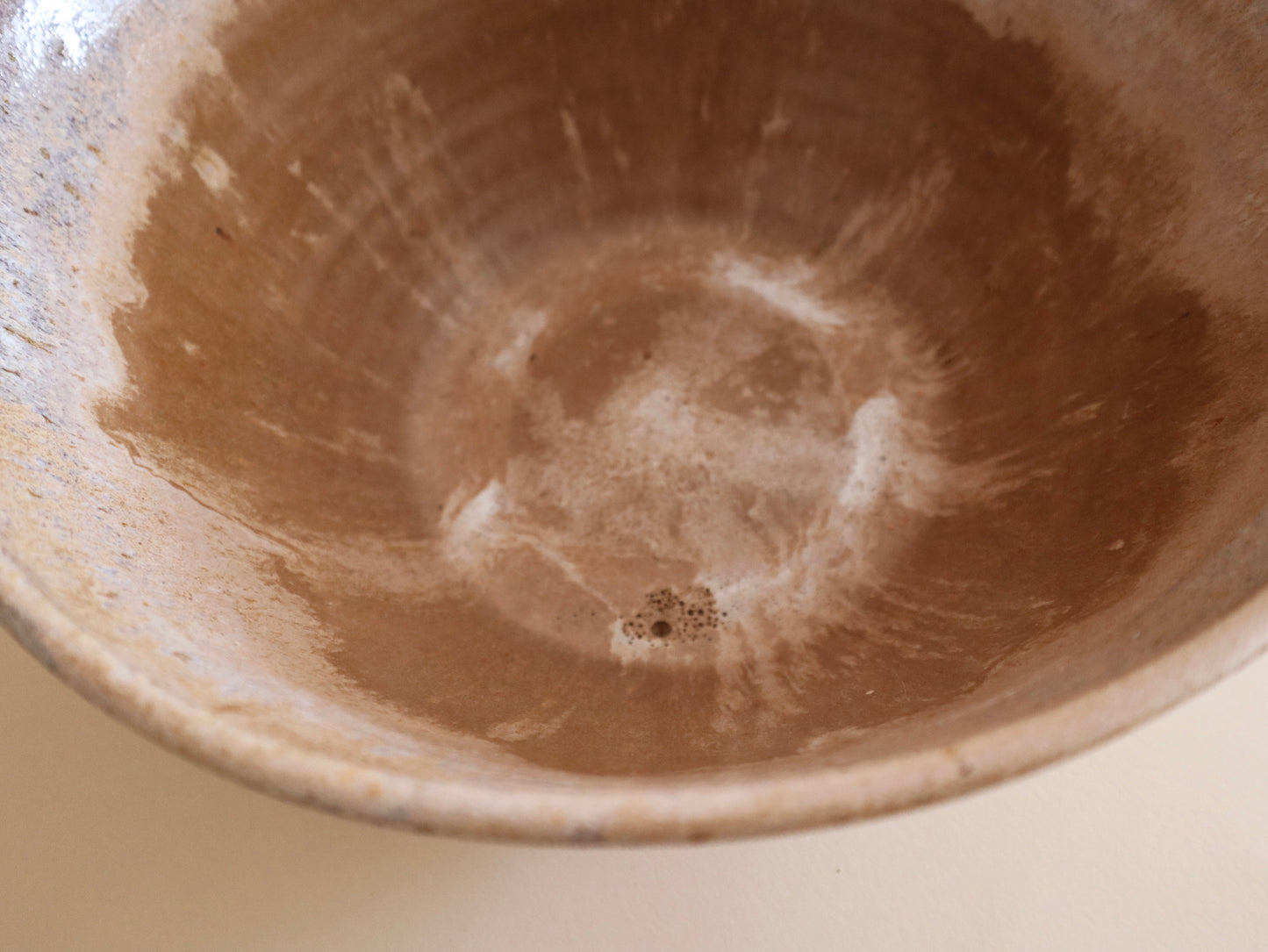 Large 1978 Midcentury Studio Ceramic Bowl