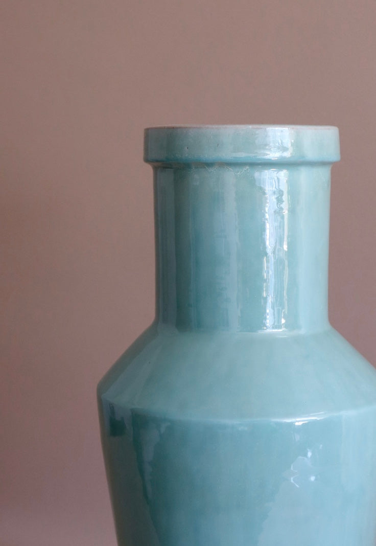 Grand Aquamarine Vase by Arteriors Home