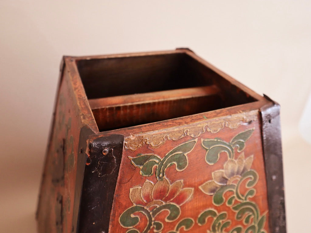 Vintage Tibetan Tapered Bucket