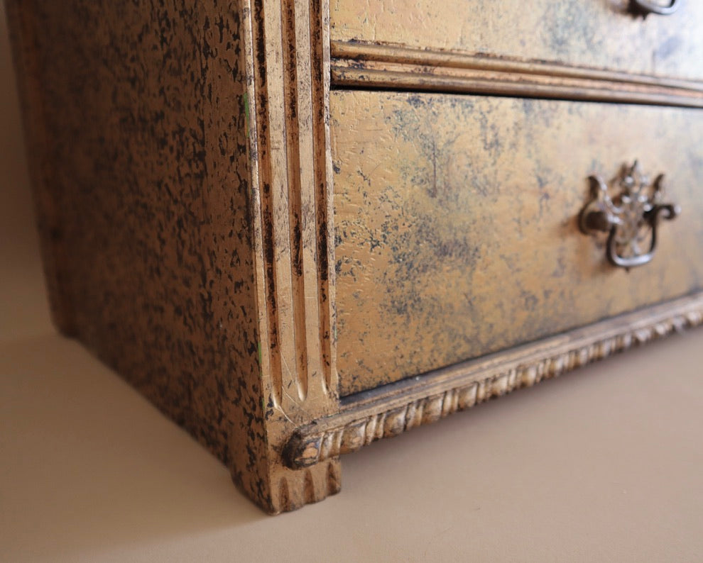 Antique 2-Drawer Sewing Box