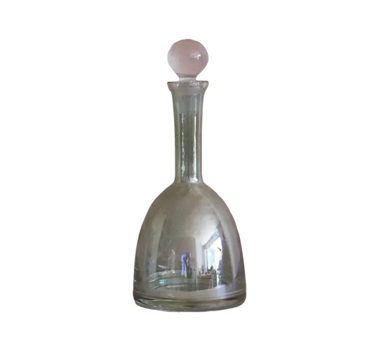 Modern Green Glass Decanter