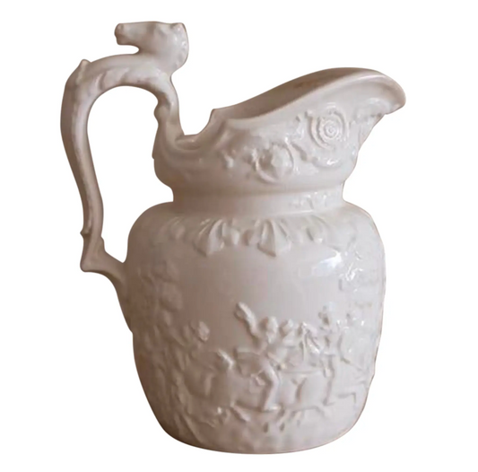 Antique Horse-Handle Pitcher Made in England by Wood