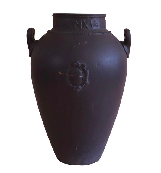 1910s XL Roman Outdoor Urn Planter