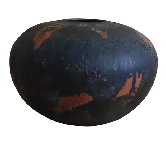 Raku Vase by Tony Evans