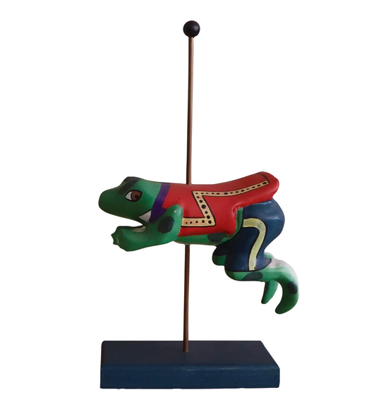 Vintage Carousel Frog